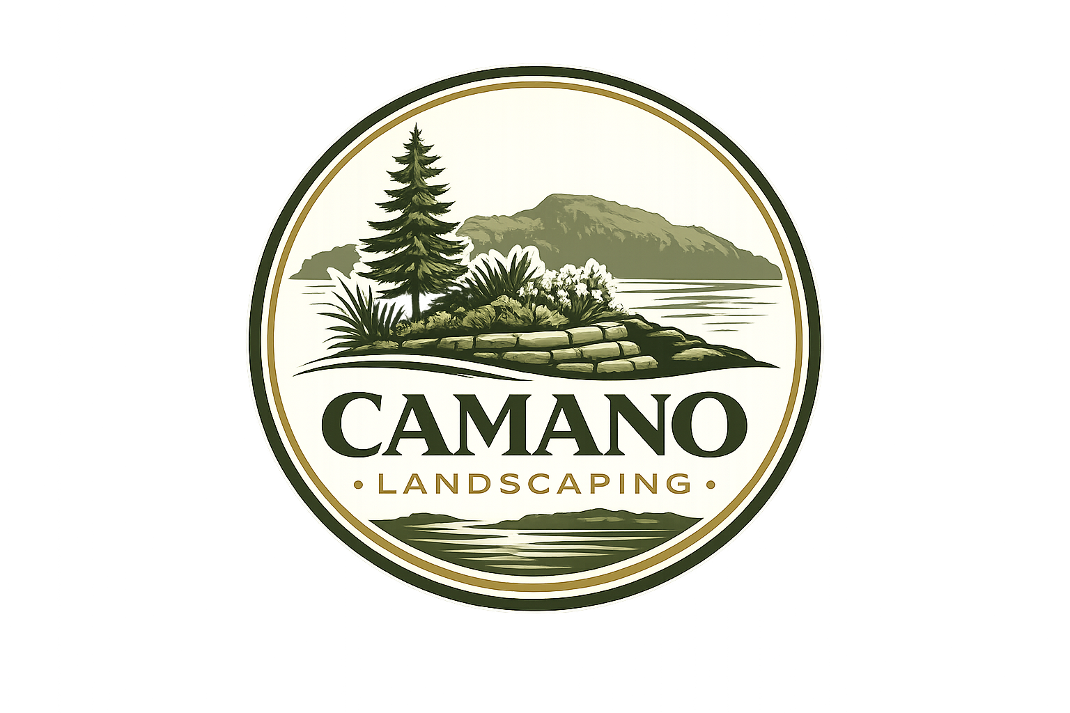 Camano Landscaping Logo